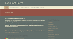 Desktop Screenshot of nogoatfarm.com